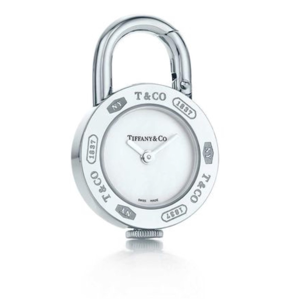 Tiffany & co 1837 lock watch charm